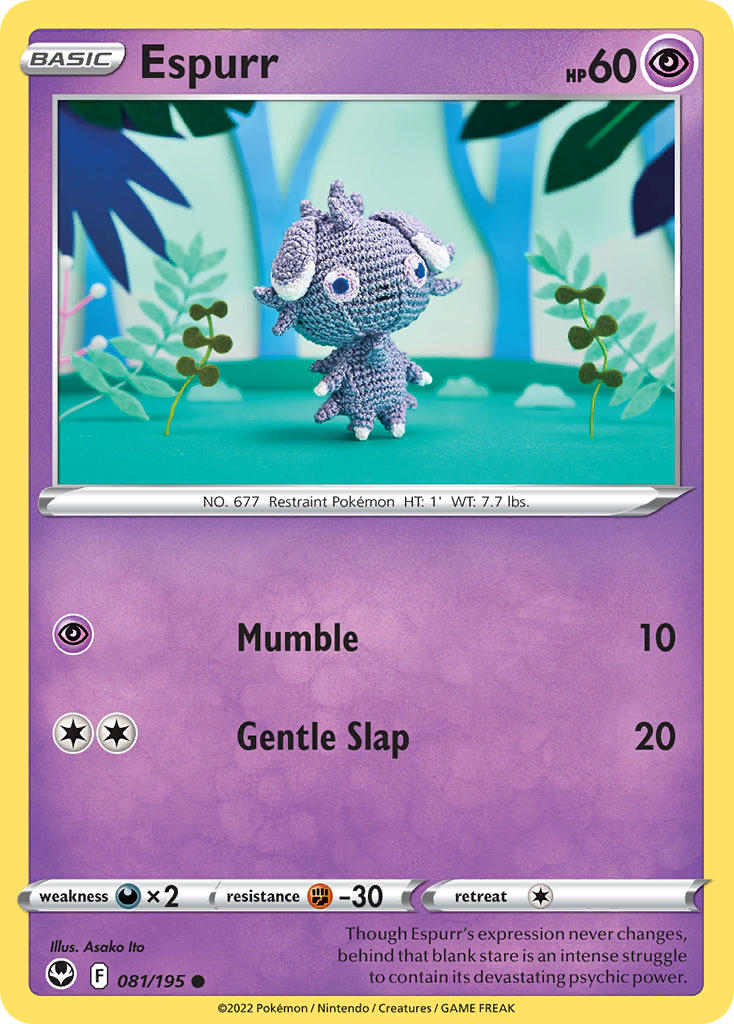 Espurr [Reverse Holo]